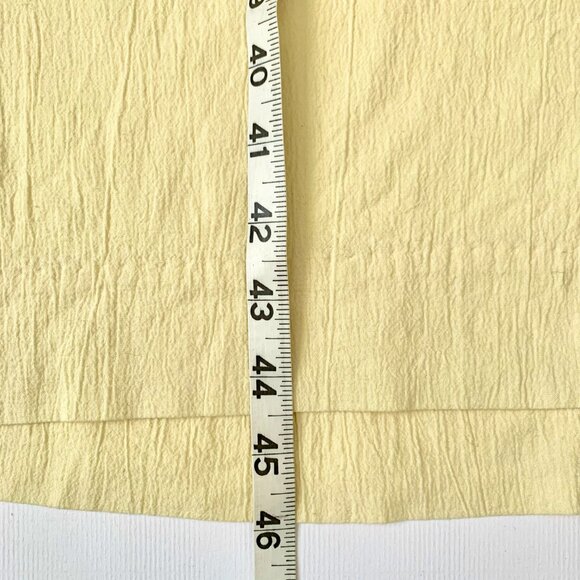 Vintage Butter Yellow Maxi Sun Dress Summer Cottagecore Coastal Grandma Romantic - Picture 9 of 11